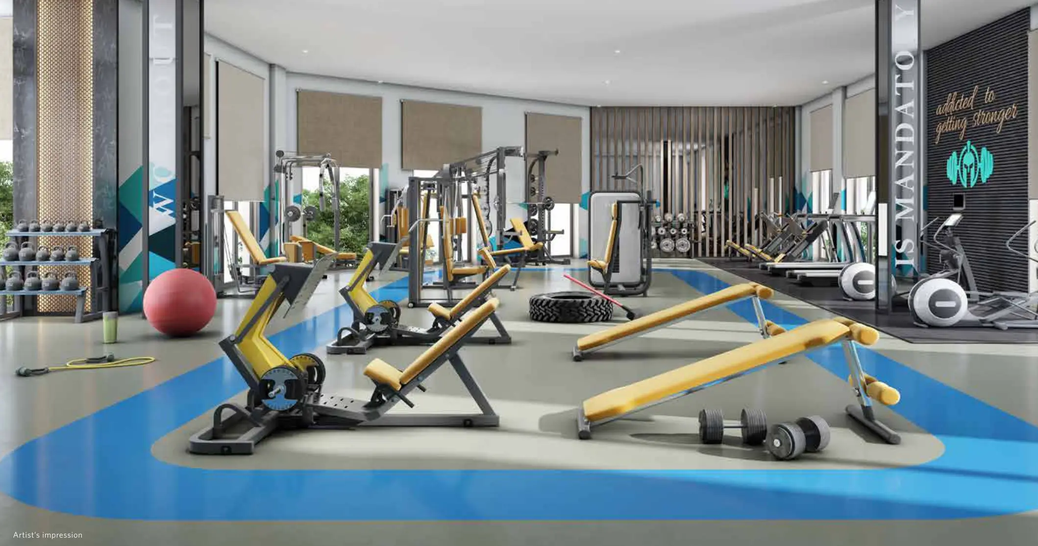 Hiranandani Woodspring Kalyan Gymnasium