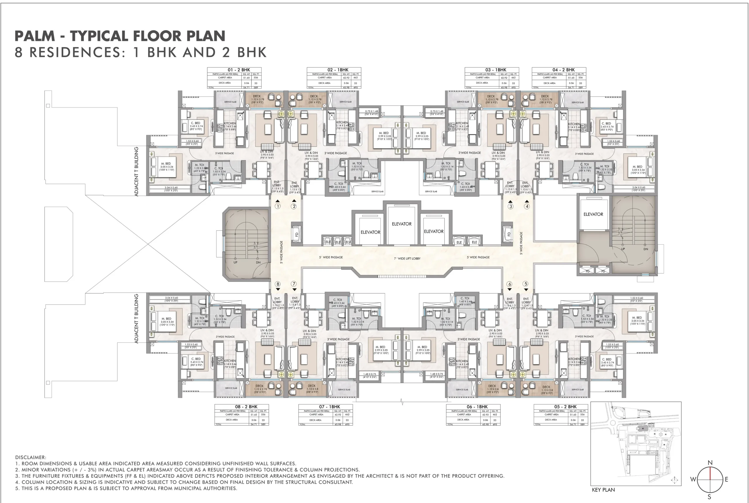 Rustomjee Dombivli Floor Plan